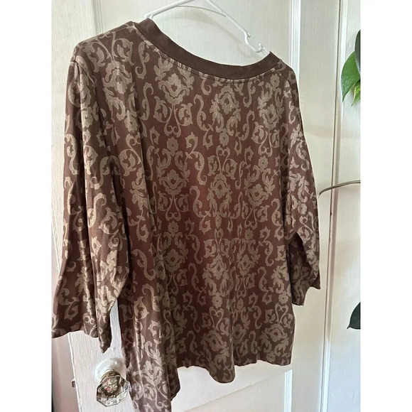 Sonoma Women’s size 2x-large brown blouse - Picture 5 of 5